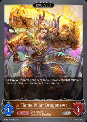 Flame Pillar Dragonewt