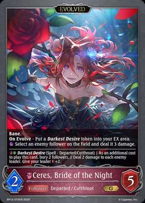 Ceres, Bride of the Night