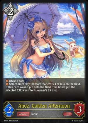Alice, Golden Afternoon