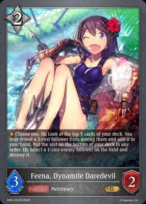 Feena, Dynamite Daredevil