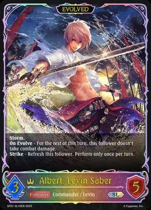 Albert, Levin Saber