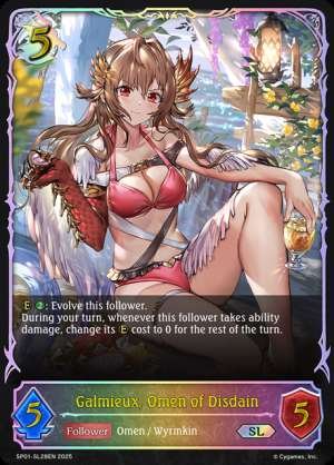 Galmieux, Omen of Disdain