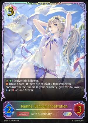 Jeanne, Beacon of Salvation
