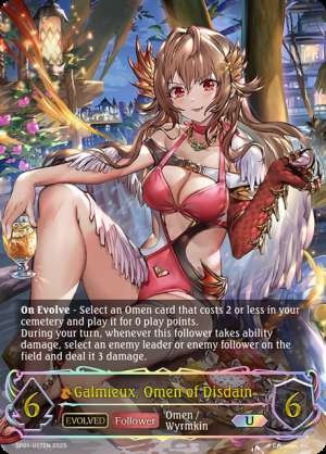 Galmieux, Omen of Disdain