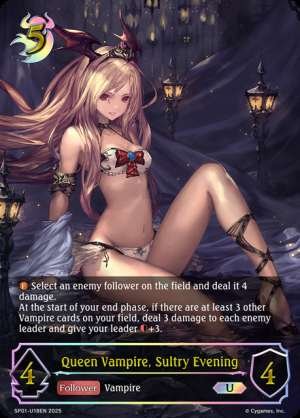 Queen Vampire, Sultry Evening