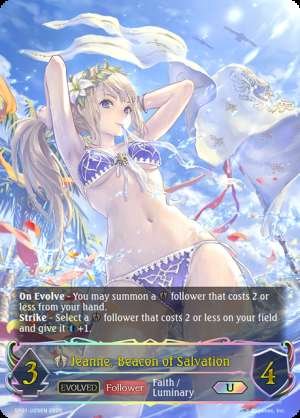 Jeanne, Beacon of Salvation