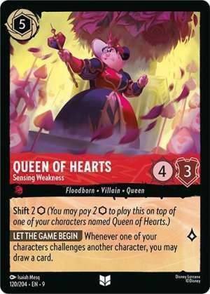Queen Of Hearts – Sensing Weakness