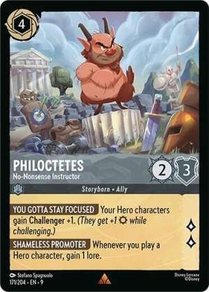 Philoctetes – No-Nonsense Instructor