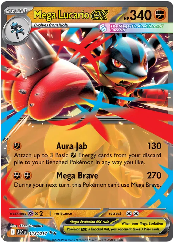 Mega Lucario ex