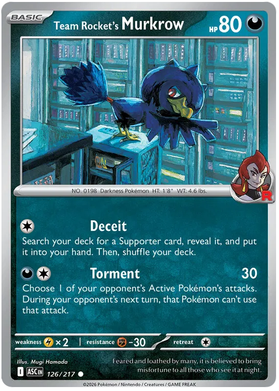 Team Rocket's Murkrow
