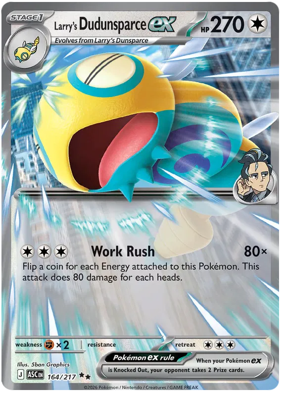 Larry's Dudunsparce ex