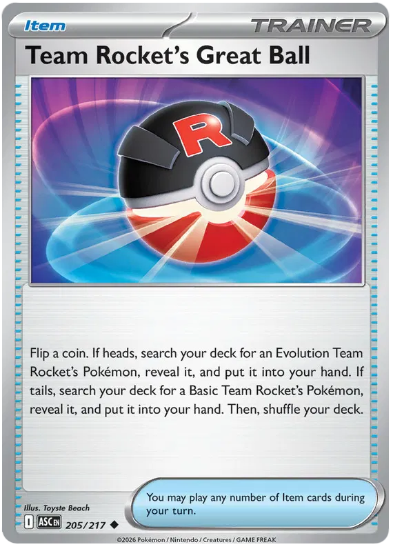 Team Rocket's Great Ball