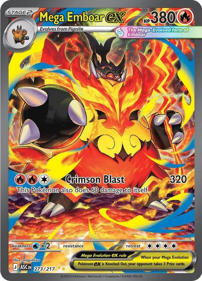 Mega Emboar ex