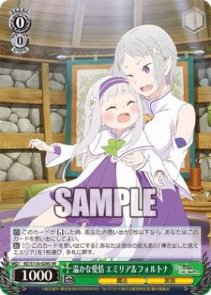Warm affection Emilia & Fortuna
