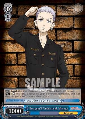 Everyone'll Understand, Mitsuya
