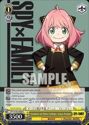 Student of Eden College, Anya Forger