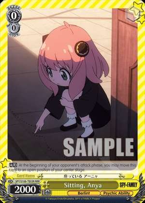 Sitting, Anya