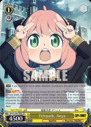 Telepath, Anya
