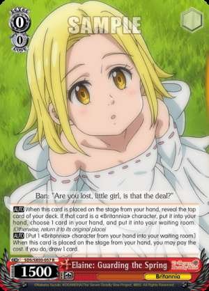 Elaine: Guarding the Spring