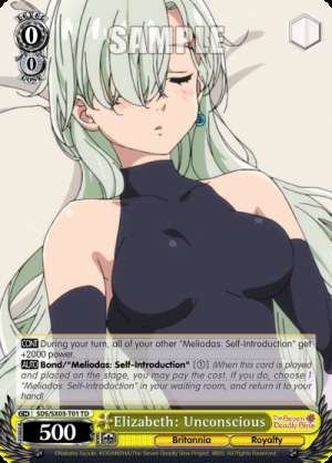 Elizabeth: Unconscious