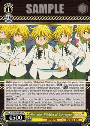 Meliodas: Wielder of Lostvayne