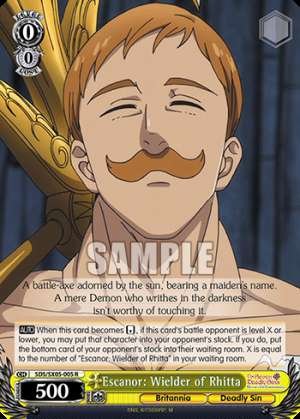 Escanor: Wielder of Rhitta