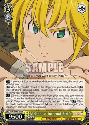 Meliodas: Internal Strife