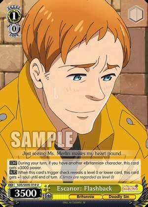 Escanor: Flashback