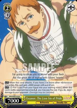 Escanor: The Lion Sin of Pride