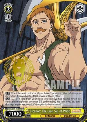Escanor: The Lion Sin of Pride