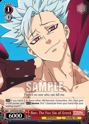 Ban: The Fox Sin of Greed