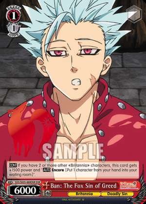 Ban: The Fox Sin of Greed