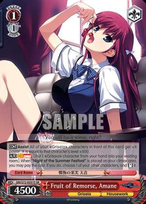 Fruit of Remorse, Amane
