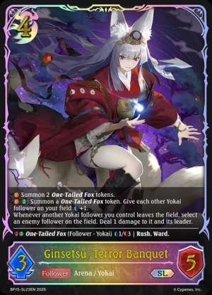 Ginsetsu, Terror Banquet