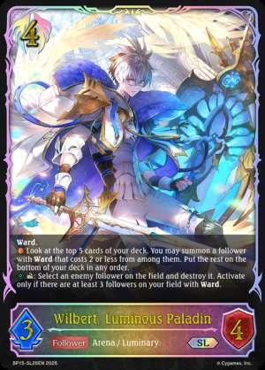 Wilbert, Luminous Paladin