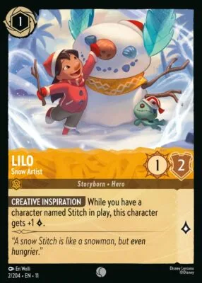 Lilo – Snow Artist