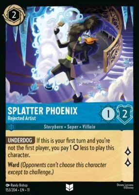 Splatter Phoenix – Rejected Artist