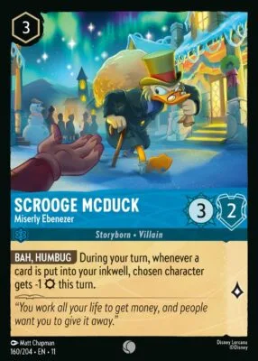 Scrooge McDuck – Miserly Ebenezer