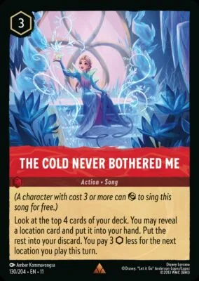 The Cold Never Bothered Me