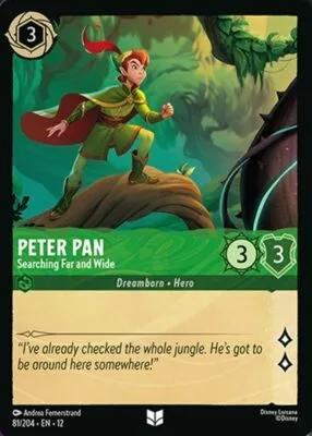Peter Pan – Searching Far and Wide