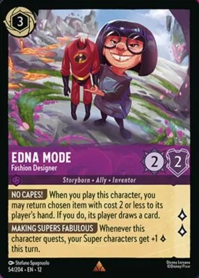 Edna Mode – Fashion Designer