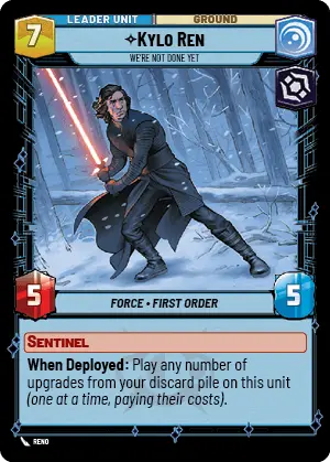 Kylo Ren We're Not Done Yet