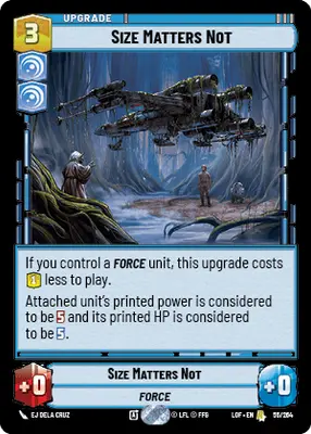 Size Matters Not