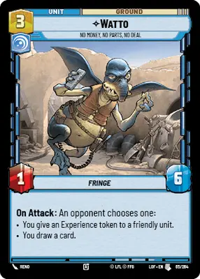 Watto No Money, No Parts, No Deal
