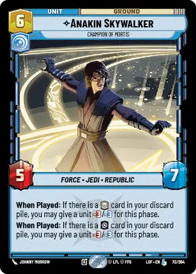 Anakin Skywalker Champion of Mortis