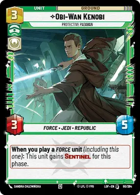 Obi-Wan Kenobi Protective Padawan
