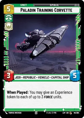 Paladin Training Corvette