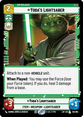 Yoda's Lightsaber