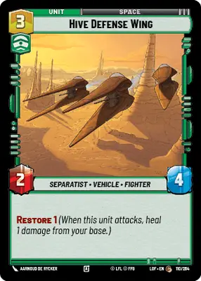 Hive Defense Wing