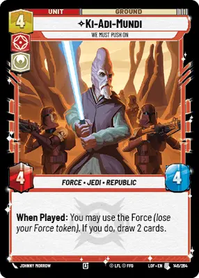 Ki-Adi-Mundi We Must Push On